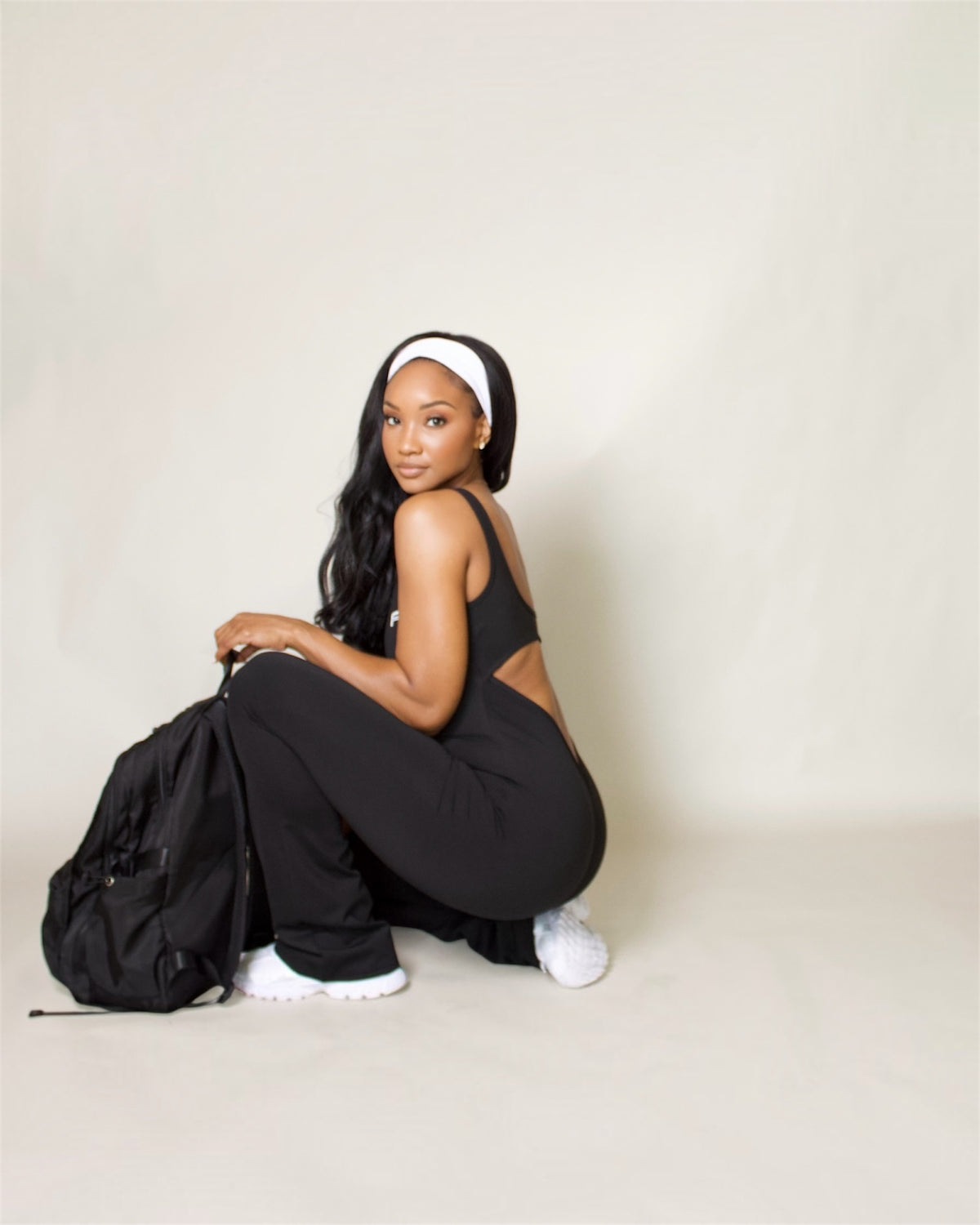 Black Backless Jumper